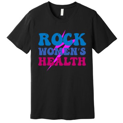 Rock 's Health Groovy Design Premium T-Shirt