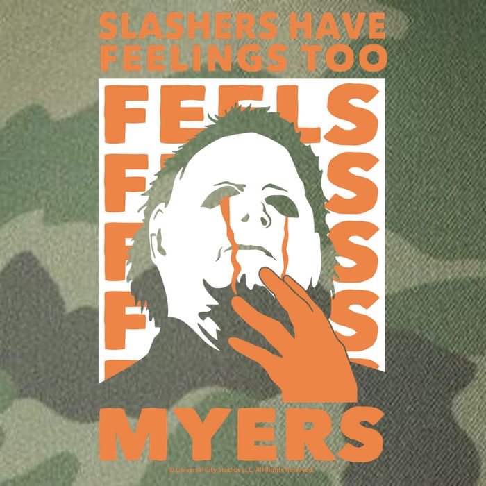 Riot Society Halloween M.I.C.H.A.E.L Myers Slashers Have Feelings Too Legacy Tie Dye Trucker Hat