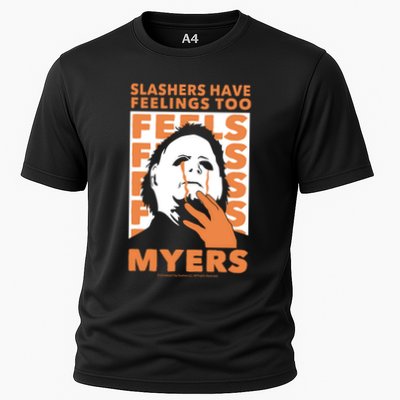 Riot Society Halloween M.I.C.H.A.E.L Myers Slashers Have Feelings Too Performance Shirt