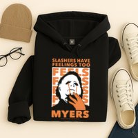 Riot Society Halloween M.I.C.H.A.E.L Myers Slashers Have Feelings Too Hoodie