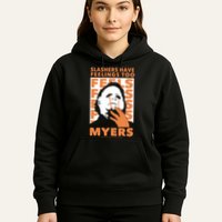 Riot Society Halloween M.I.C.H.A.E.L Myers Slashers Have Feelings Too Hoodie