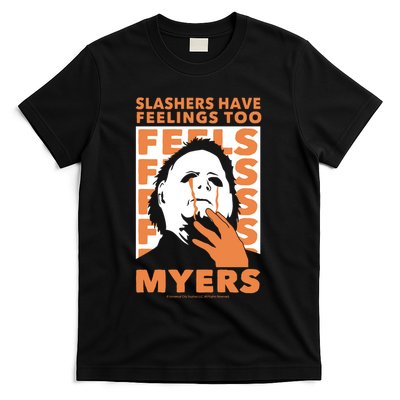 Riot Society Halloween M.I.C.H.A.E.L Myers Slashers Have Feelings Too T-Shirt