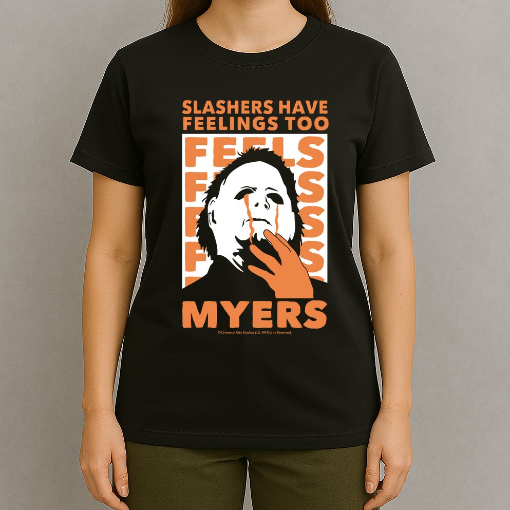Riot Society Halloween M.I.C.H.A.E.L Myers Slashers Have Feelings Too T-Shirt