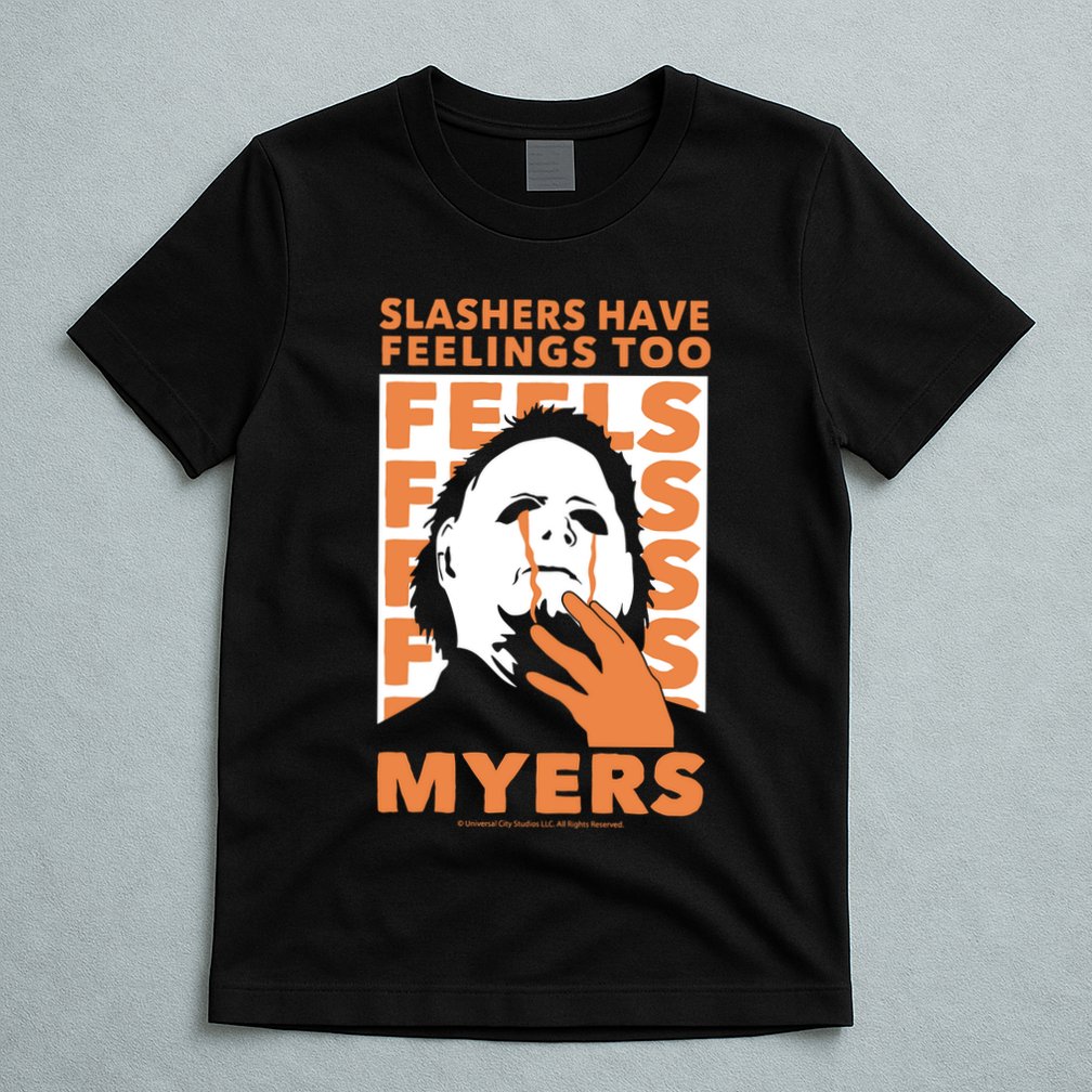 Riot Society Halloween M.I.C.H.A.E.L Myers Slashers Have Feelings Too T-Shirt