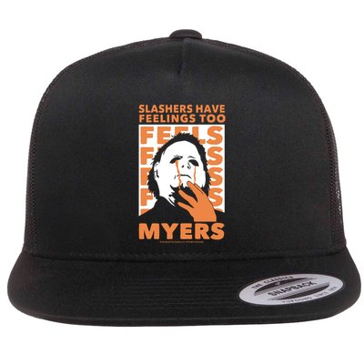 Riot Society Halloween M.I.C.H.A.E.L Myers Slashers Have Feelings Too Flatbill Hat