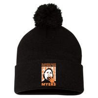 Riot Society Halloween M.I.C.H.A.E.L Myers Slashers Have Feelings Too Pom Pom 12in Knit Beanie