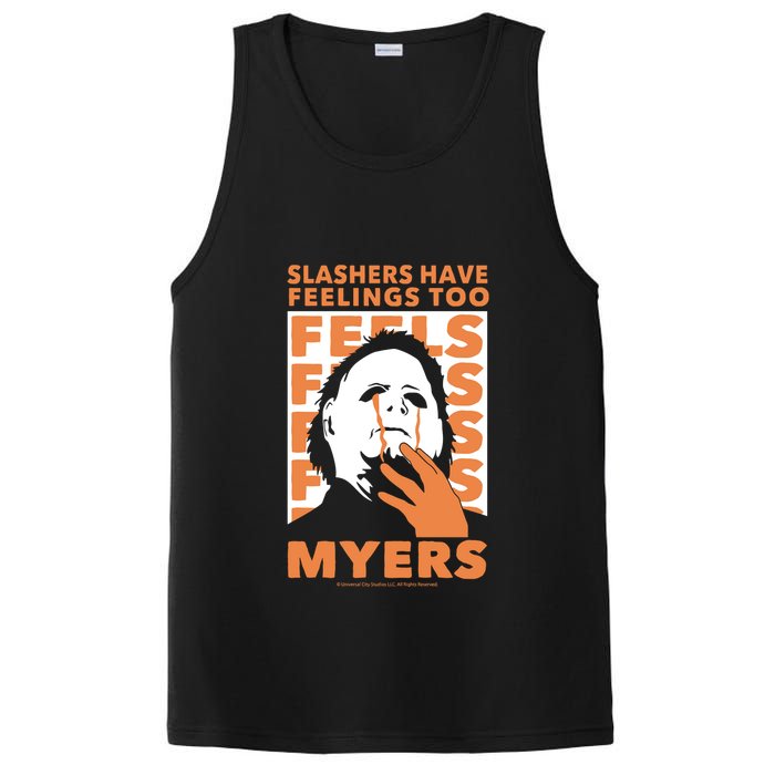 Riot Society Halloween M.I.C.H.A.E.L Myers Slashers Have Feelings Too PosiCharge Competitor Tank