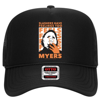 Riot Society Halloween M.I.C.H.A.E.L Myers Slashers Have Feelings Too Trucker Hat