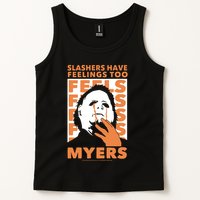Riot Society Halloween M.I.C.H.A.E.L Myers Slashers Have Feelings Too Tank Top