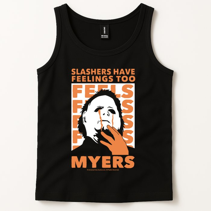 Riot Society Halloween M.I.C.H.A.E.L Myers Slashers Have Feelings Too Tank Top