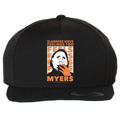Riot Society Halloween M.I.C.H.A.E.L Myers Slashers Have Feelings Too Wool Snapback Cap