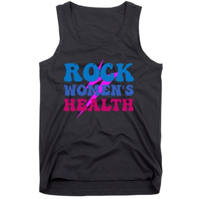 Rock 's Health Groovy Design for  Tank Top