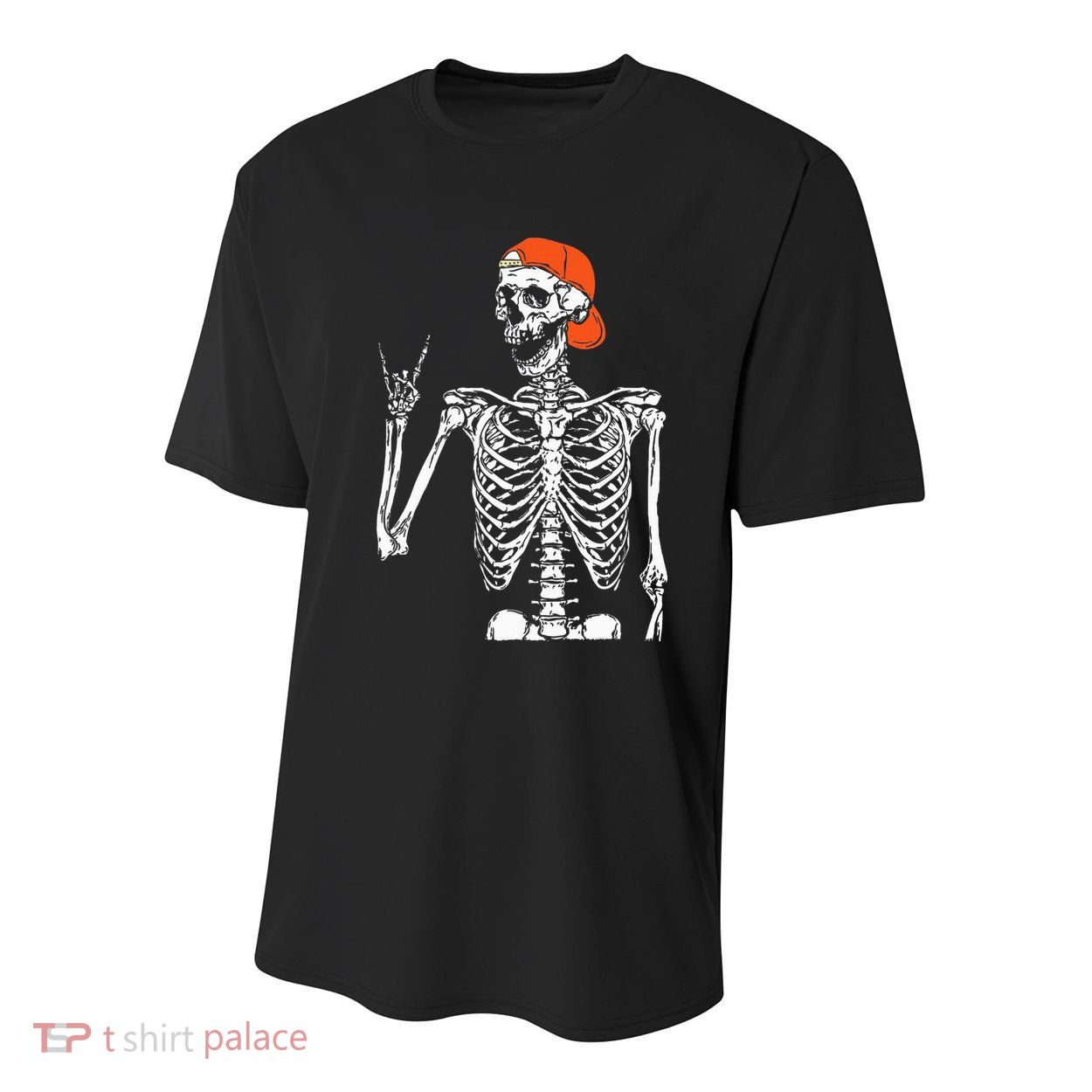 Rocker Skeleton Hand Rock On Costume Funny Halloween Gifts Youth Performance Sprint T-Shirt