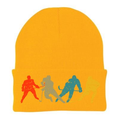 Retro Style Hockey Players Knit Cap Winter Beanie