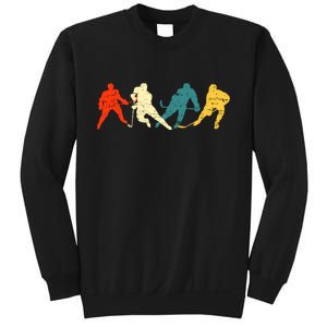 Retro Style Hockey Players Sweatshirt