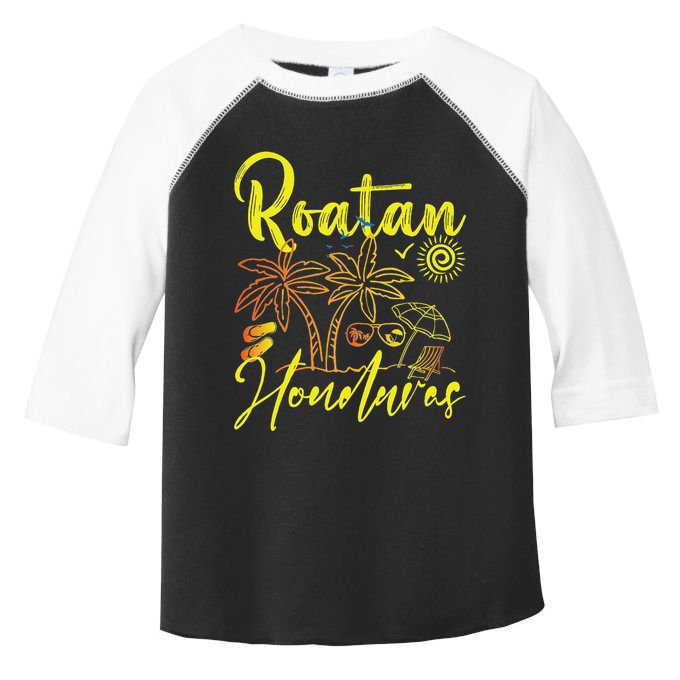 Roatan Souvenirs Honduras Beach Honduras Vacation Roatan Toddler Fine Jersey T-Shirt
