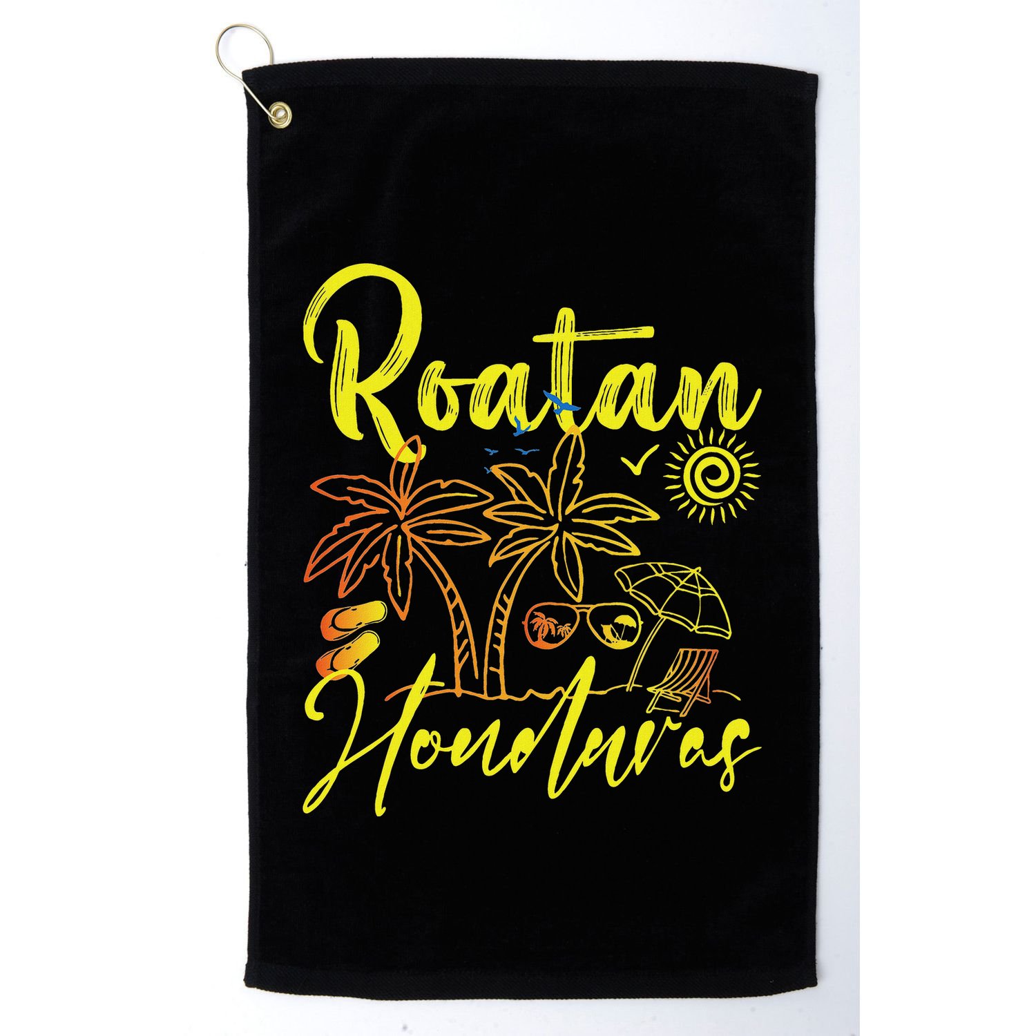 Roatan Souvenirs Honduras Beach Honduras Vacation Roatan Golf Towel