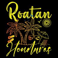 Roatan Souvenirs Honduras Beach Honduras Vacation Roatan Women's V-Neck T-Shirt