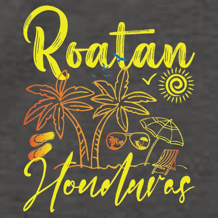 Roatan Souvenirs Honduras Beach Honduras Vacation Roatan Vector Backpack