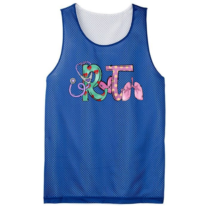 Rt Stethoscope Heart Lung Respiratory Therapy Funny Gift Funny Gift Mesh Reversible Basketball Jersey Tank