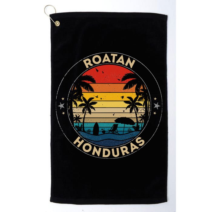 Roatan Souvenir Honduras Reminder Golf Towel