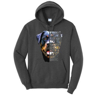 Rottweiler Soul I Love Rotties Dog Lover Tall Hoodie