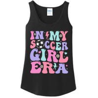 Retro Soccer In My Soccer Girl Era Gift Ladies Essential Tank