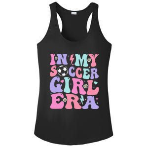 Retro Soccer In My Soccer Girl Era Gift Ladies PosiCharge Competitor Racerback Tank