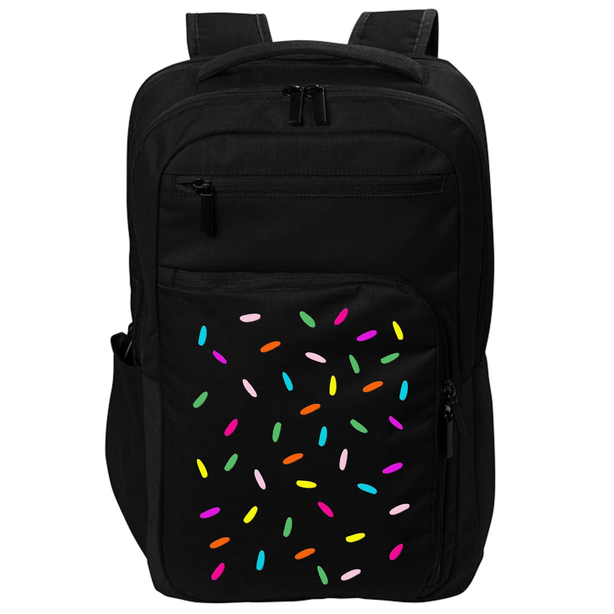 Rainbow Sprinkles Ice Cream Costume Halloween Impact Tech Backpack