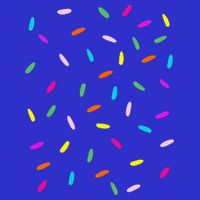 Rainbow Sprinkles Ice Cream Costume Halloween 16 in Basic Backpack