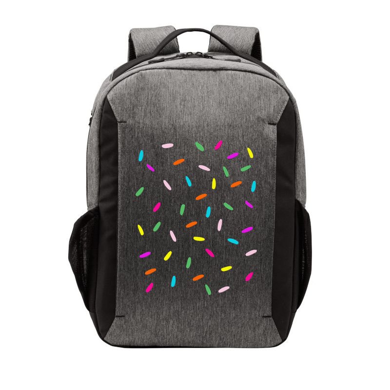 Rainbow Sprinkles Ice Cream Costume Halloween Vector Backpack