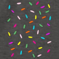 Rainbow Sprinkles Ice Cream Costume Halloween Vector Backpack