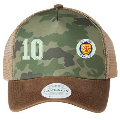 Retro Soccer Inspired Scotland Legacy Tie Dye Trucker Hat