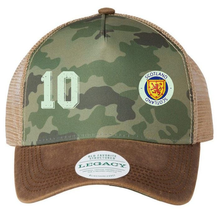 Retro Soccer Inspired Scotland Legacy Tie Dye Trucker Hat