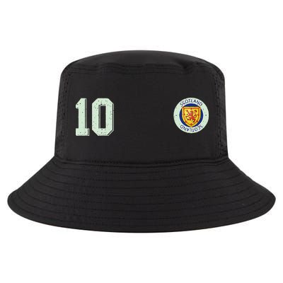 Retro Soccer Inspired Scotland Cool Comfort Performance Bucket Hat