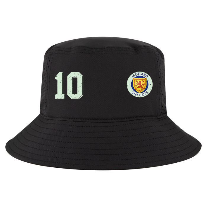 Retro Soccer Inspired Scotland Cool Comfort Performance Bucket Hat