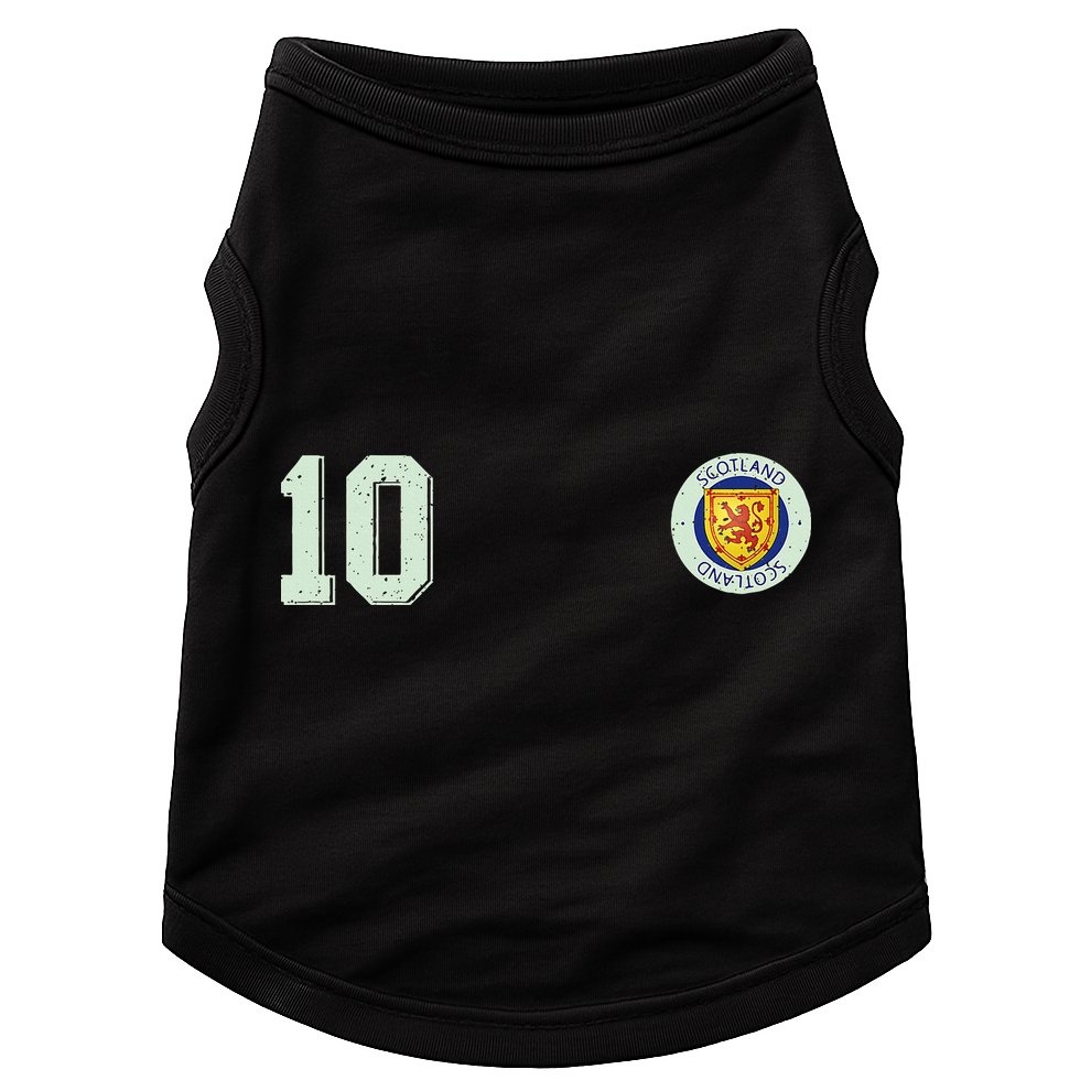 Retro Soccer Inspired Scotland Doggie Tank