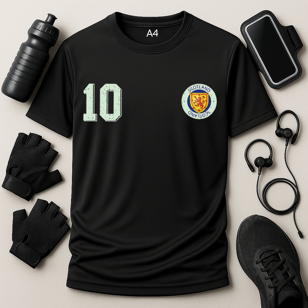 Retro Soccer Inspired Scotland Performance Shirt