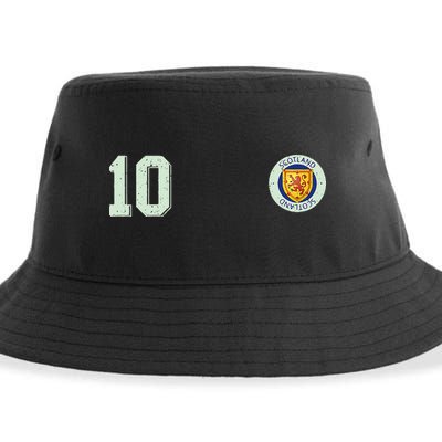 Retro Soccer Inspired Scotland Sustainable Bucket Hat
