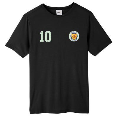 Retro Soccer Inspired Scotland Tall Fusion ChromaSoft Performance T-Shirt