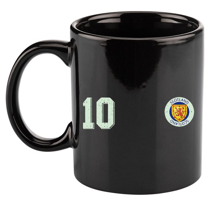 Retro Soccer Inspired Scotland 11oz C Handle Ceramic Mug