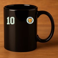 Retro Soccer Inspired Scotland 11oz C Handle Ceramic Mug