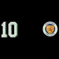 Retro Soccer Inspired Scotland Magnet
