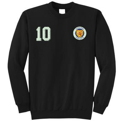 Retro Soccer Inspired Scotland Tall Sweatshirt