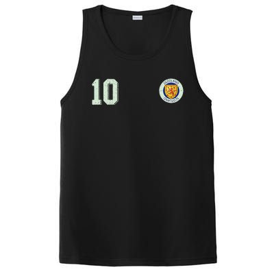 Retro Soccer Inspired Scotland PosiCharge Competitor Tank