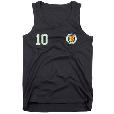 Retro Soccer Inspired Scotland Tank Top