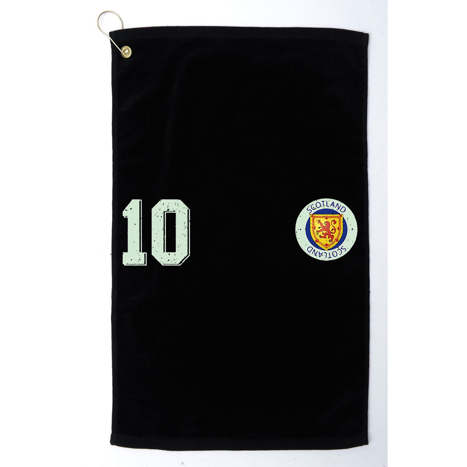 Retro Soccer Inspired Scotland Golf Towel