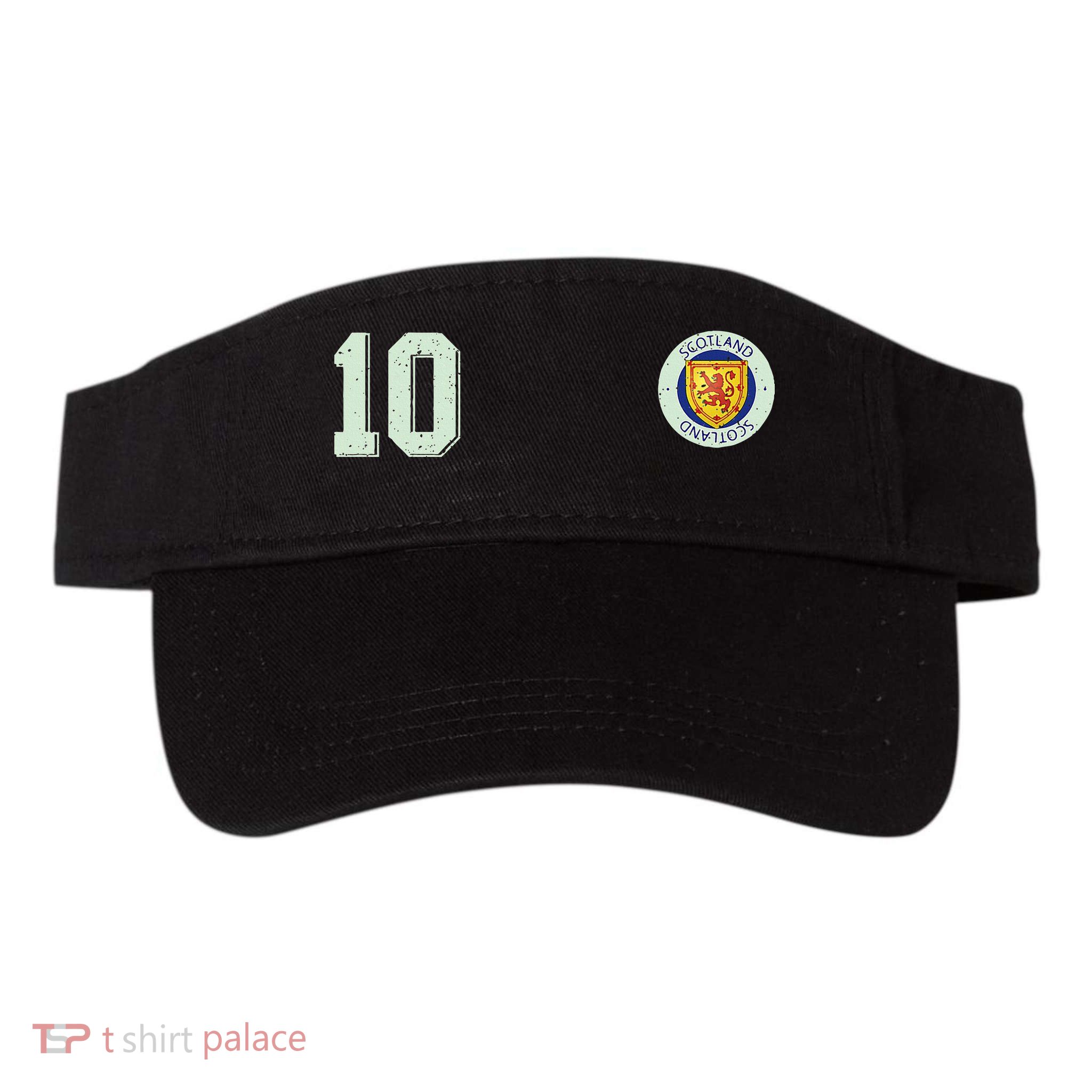 Retro Soccer Inspired Scotland Visor