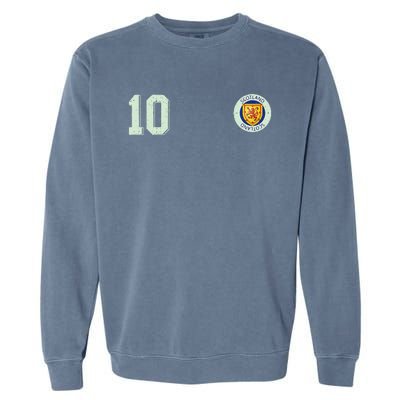 Retro Soccer Inspired Scotland Garment-Dyed Sweatshirt