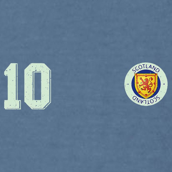 Retro Soccer Inspired Scotland Garment-Dyed Sweatshirt
